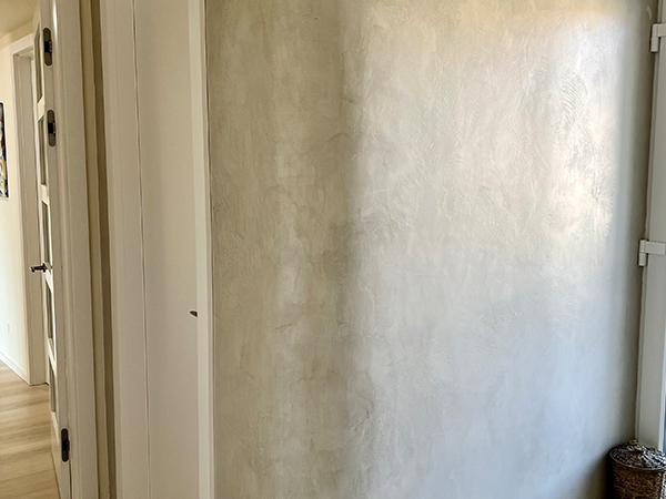 Realizace stěrky Topciment - kopelna a podlahy - Villidecor.cz